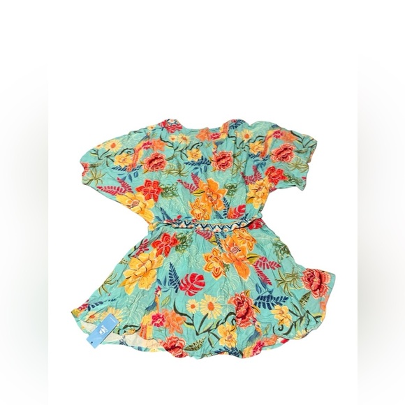 Cupshe Tropical Dolman Sleeve Casual Mini Dress - Picture 7 of 9